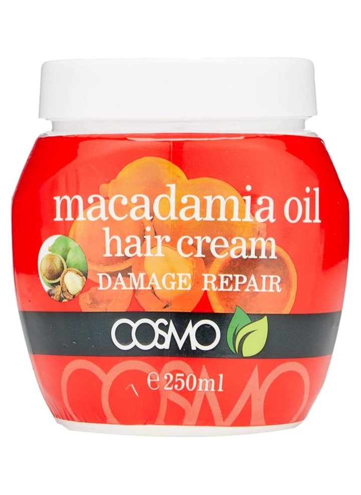 COSMO Macadamia Oil Hair Cream Damage Repair 250ML  - Image 1