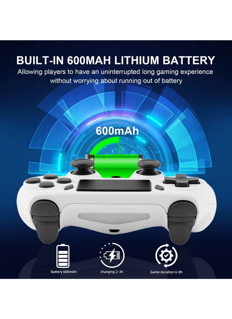 Generic PS4 Controller Six-axis Gyroscope Vibration Motion Sensing Gamepad PC Wireless Bluetooth Controller  - Image 5