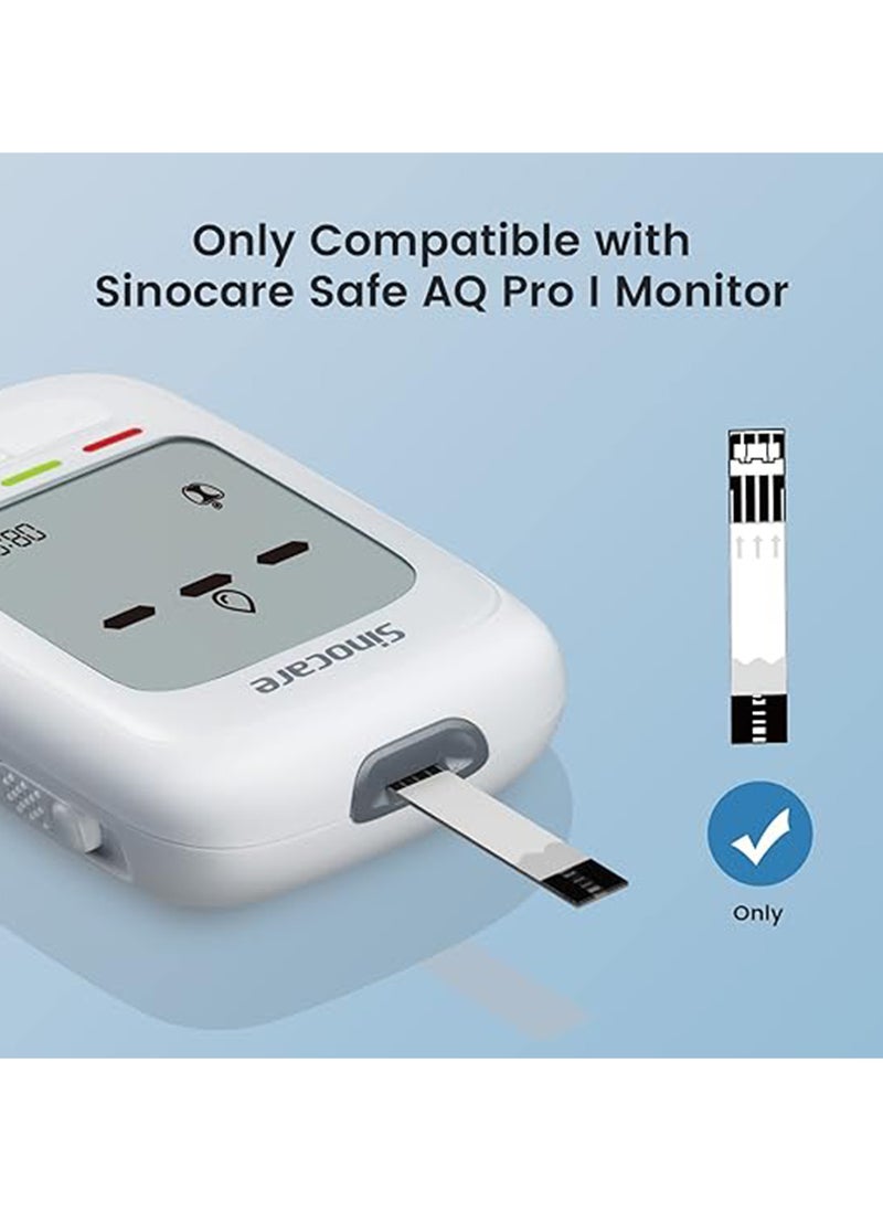 SINOCARE Test Strips for Safe AQ pro I  - Image 3
