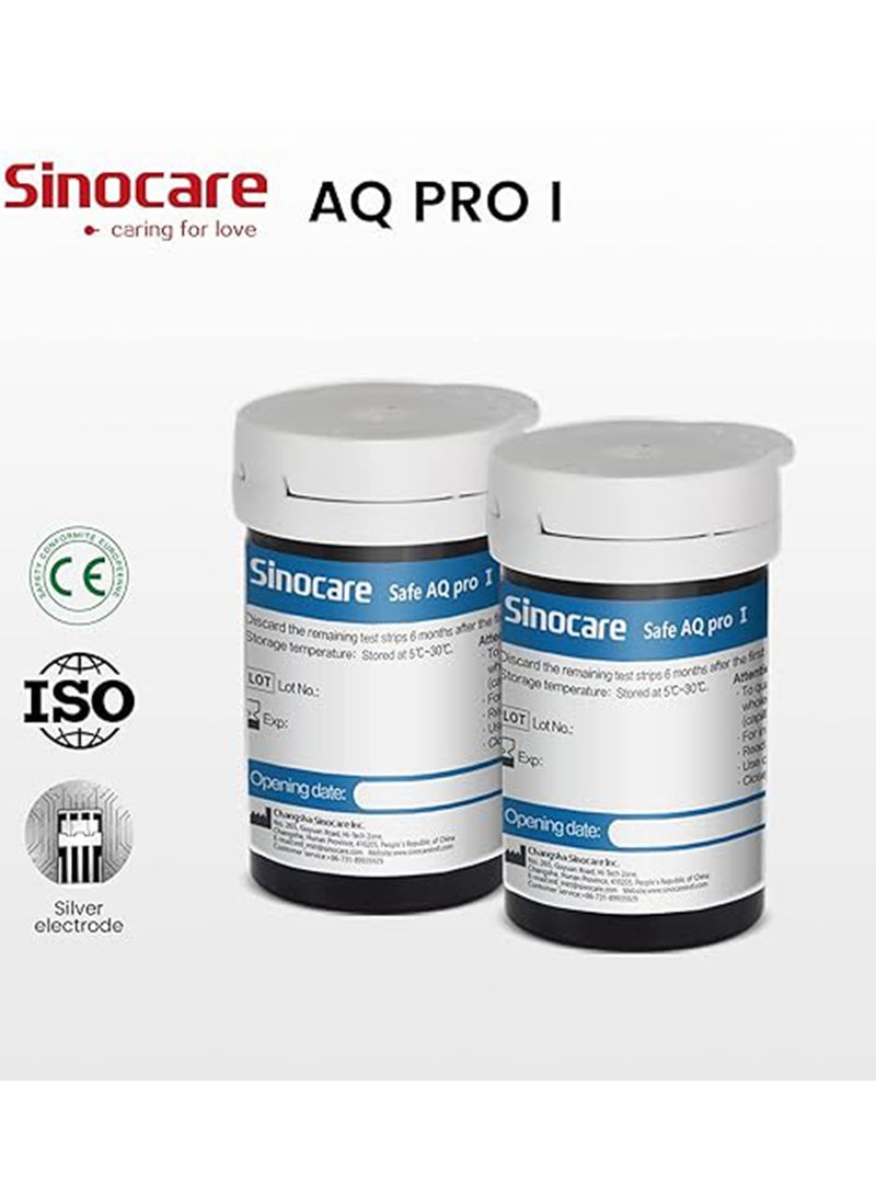 SINOCARE Test Strips for Safe AQ pro I  - Image 2