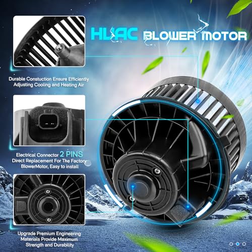ILONPA AC Heater Blower Motor Fan Replaces 52400424 Fit for 2002-2006 Cadillac Escalade, 2001-2002 Chevy Silverado 1500 HD 2500 HD 3500, Chevrolet Suburban/Tahoe, GMC Sierra/Yukon/Yukon XL - Image 4