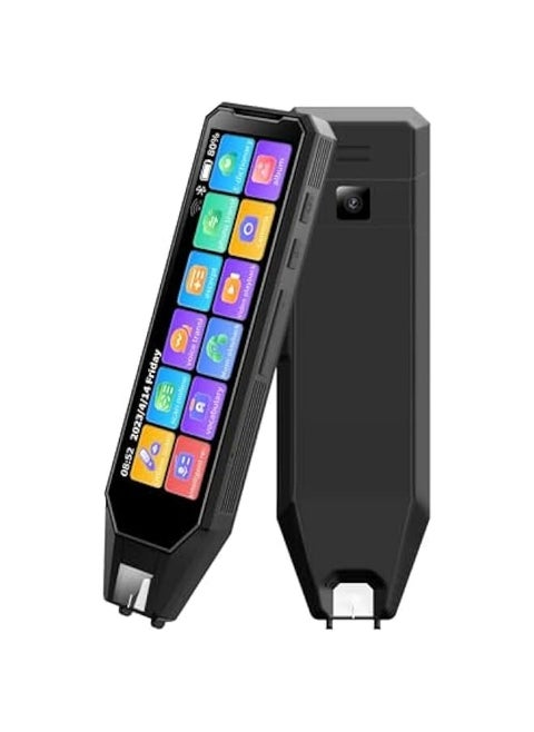 Reading Pen Translator Scanner with 134 Languages 5.5-Inch Super Screen - Ideal for Students and Adults (Black)