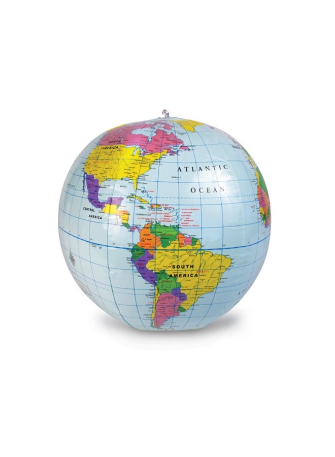 Learning Resources Inflatable Globe (Single, 30Cm, Multi-Color, Ages 3+) - Image 1