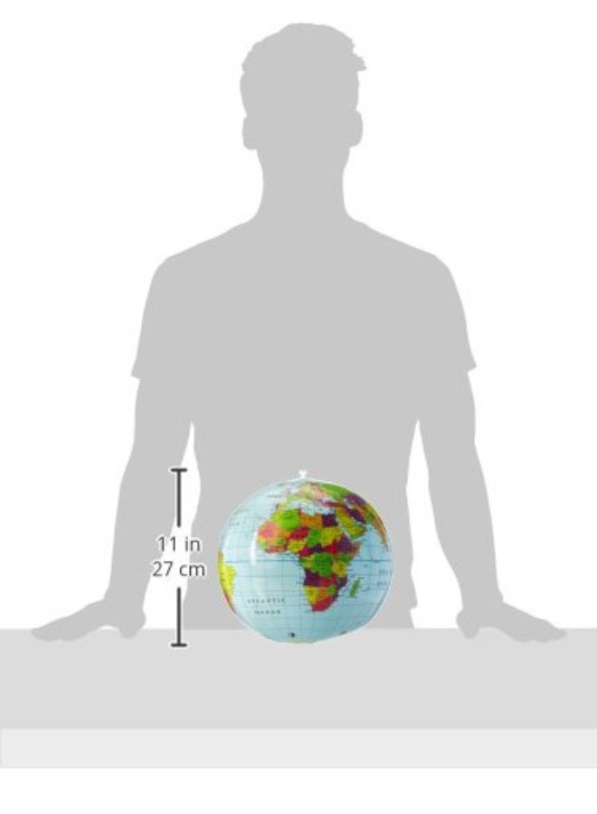 Learning Resources Inflatable Globe (Single, 30Cm, Multi-Color, Ages 3+) - Image 3