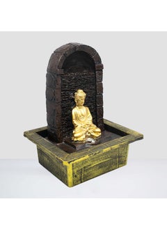 SPLICE SPLICE Resin Buddha Water Fountain with LED Lights Indoor FountainFor Decor for Home and Office  - Image 4
