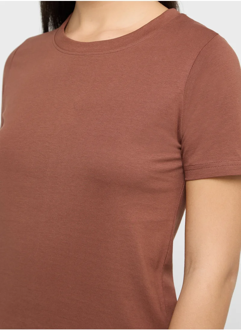 Ginger Basics Regular Crew Neck T-shirt