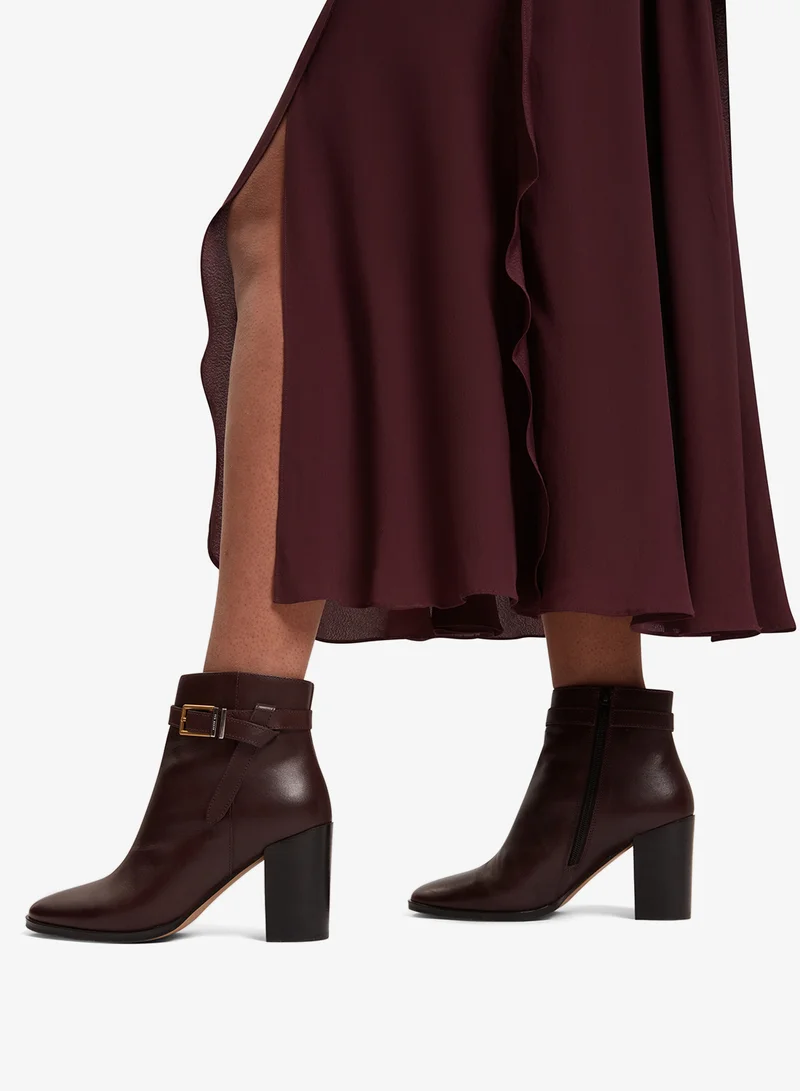 تيد بيكر بوت للكاحل بتفاصيل حزام كليونا