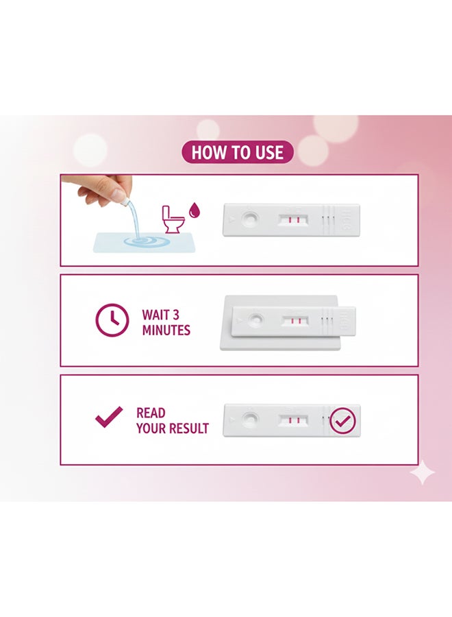 Prega News One step urine hcg pregnancy test - Casette - Image 5
