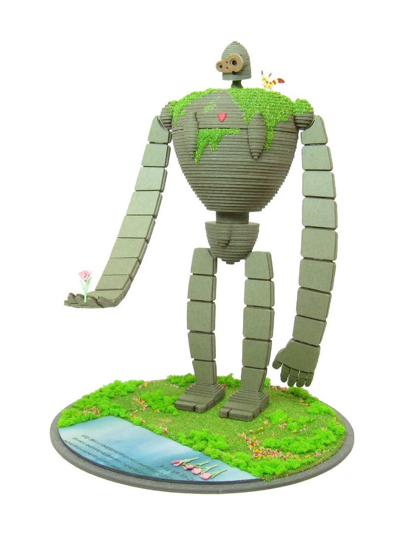 Totoro Sankei MK07-20 Miniature Kit Studio Ghibli Series Laputa Robot Soldier 1/30 Scale Paper Craft - Image 1