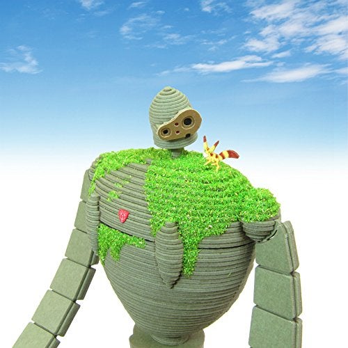 Totoro Sankei MK07-20 Miniature Kit Studio Ghibli Series Laputa Robot Soldier 1/30 Scale Paper Craft - Image 5
