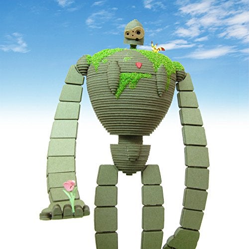 Totoro Sankei MK07-20 Miniature Kit Studio Ghibli Series Laputa Robot Soldier 1/30 Scale Paper Craft - Image 4