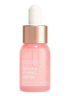 BIOSSANCE Squalane + Vitamin C Rose Oil, 12ml 