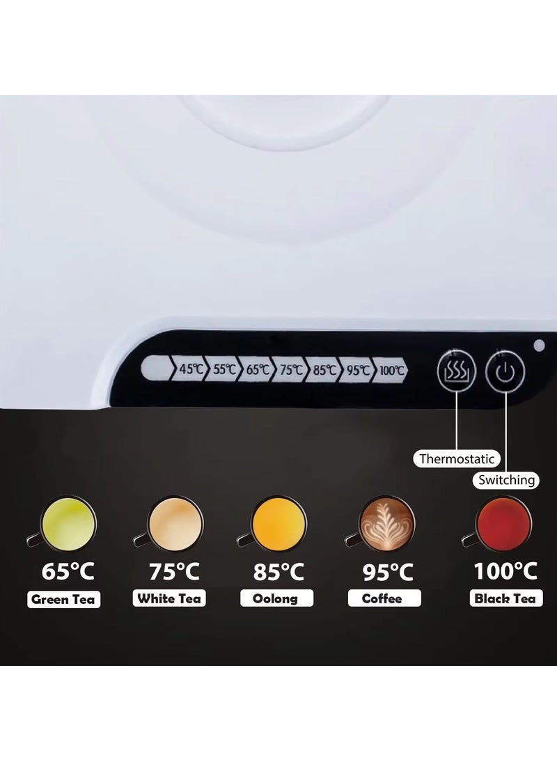 ايتي لايف غلاية كهربائية دقيقة بعنق الأوزة من ديانو مصنوعة من الستانلس ستيل 304 بدرجة حرارة قابلة للتعديل والغليان السريع، سعة 1 لتر - Image 5