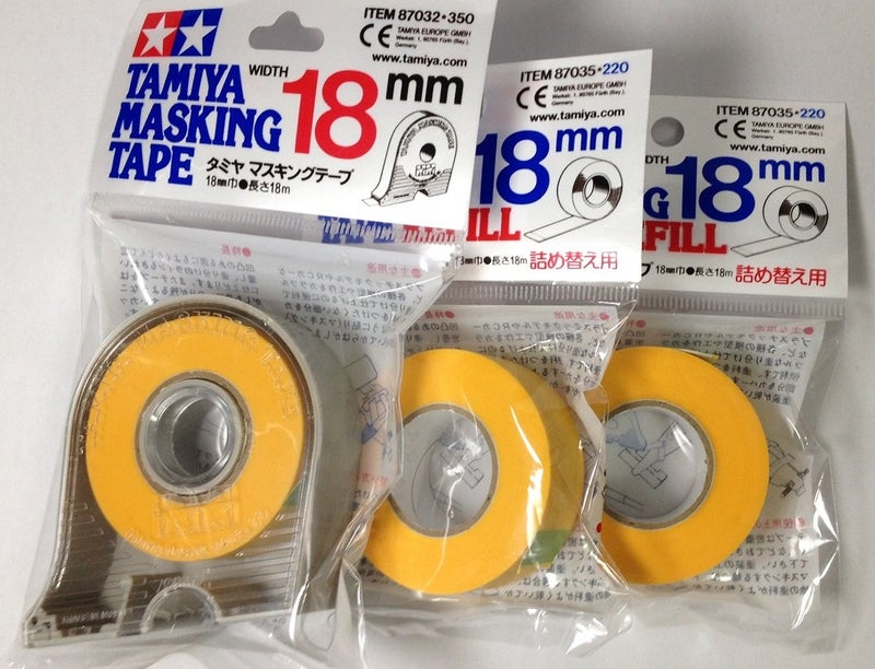 Tamiya 18mm Masking Tape with 2pcs Refill - Image 3