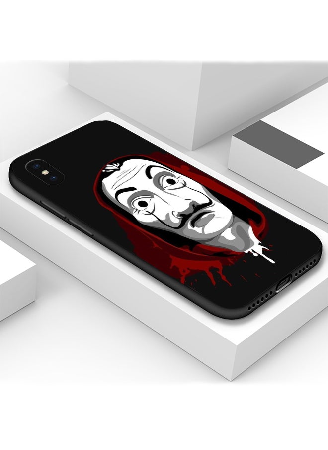 Generic - Protective Shockproof Case Cover For Apple iPhone X Money Heist fashion mask Drawing - Image 1