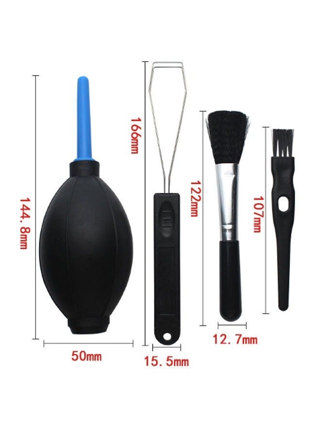 بالمعنى مجموعة تنظيف لوحة المفاتيح، مجموعة تنظيف لوحة مفاتيح الكمبيوتر المكونة من 4 قطع - Image 4