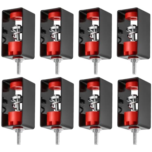 AMGSH Ceiling Vibration Damping Mounts, 8 Pack Spring Vibration Isolator Hangers, 110Lb Capacity, 1.2” Deflection Ceiling Spring Vibration Isolator for A/C Air Handler Home Theaters, Studios, Hotels - Image 1