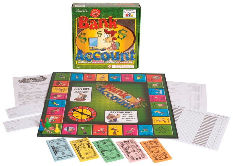 Learning ADVANTAGE4377 Bank Account Money Game - Image 2