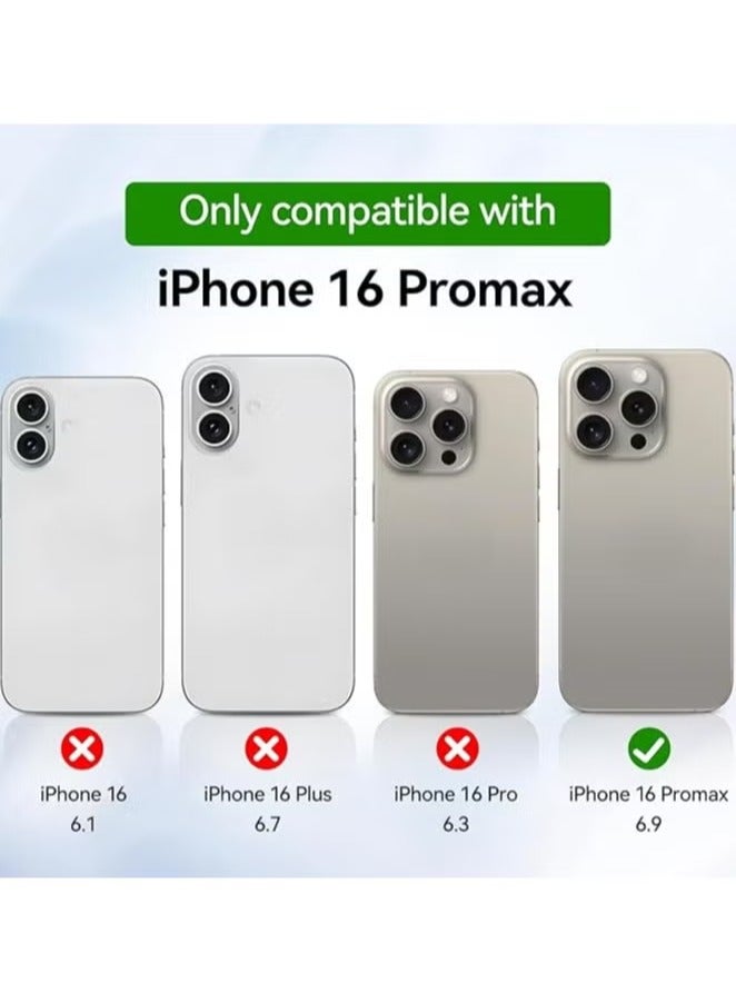 TIGER Magnetic Crystal Clear Case for iPhone 16 Pro Max – Slim, Shockproof, Scratch-Resistant Protection with Strong Magnetic Grip. - Image 3