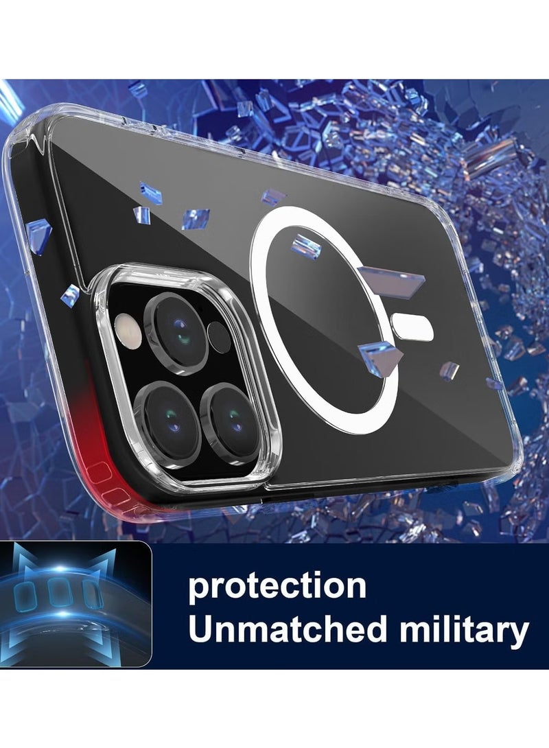 TIGER Magnetic Crystal Clear Case for iPhone 16 Pro Max – Slim, Shockproof, Scratch-Resistant Protection with Strong Magnetic Grip. - Image 5