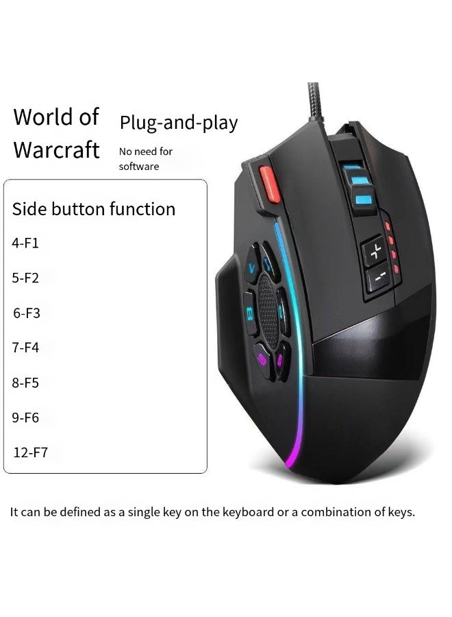 C-13 Gaming Mouse with backlit desig - Image 2