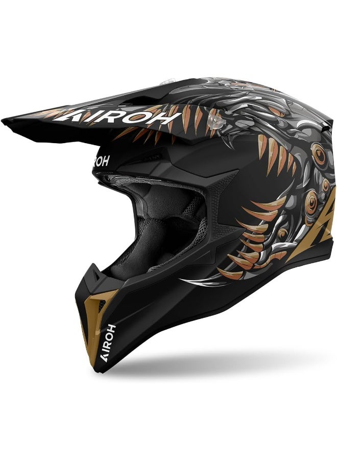 Airoh خوذة AIROH WRAAAP CYBORG MATT L - Image 1