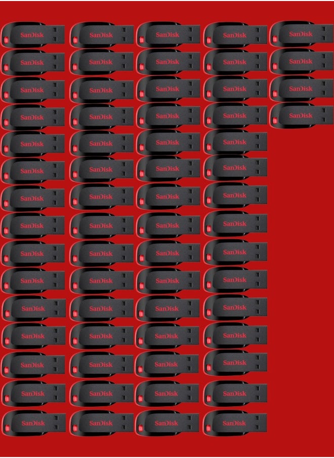Sandisk 64 Pieces 16GB Cruzer Blade Usb Flash USB 2.0 