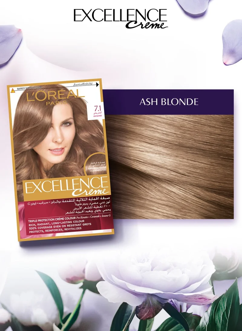 L'OREAL PARIS Excellence Crème Permanent Color  Ash Blonde
