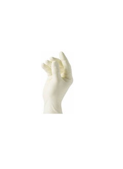 Generic Powder Free Latex Gloves White - Large - pack of 100 pcs  - Image 2