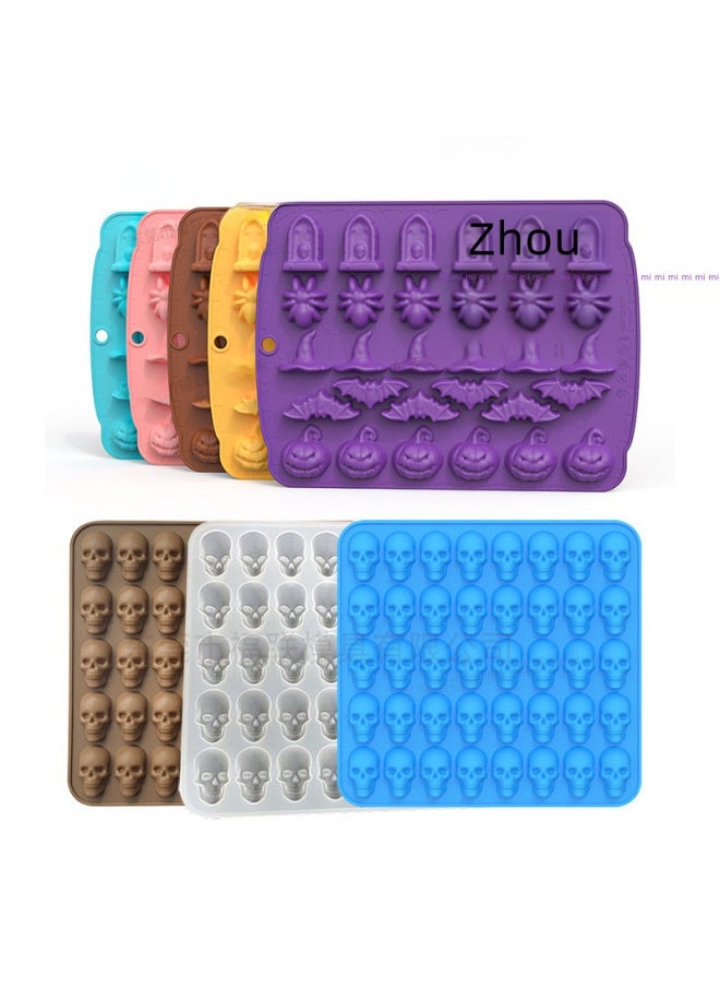 6 Even Silicone Cake Mold DIY Household Kitchen Food Grade Baking Tools Wholesale-Color - Image 4