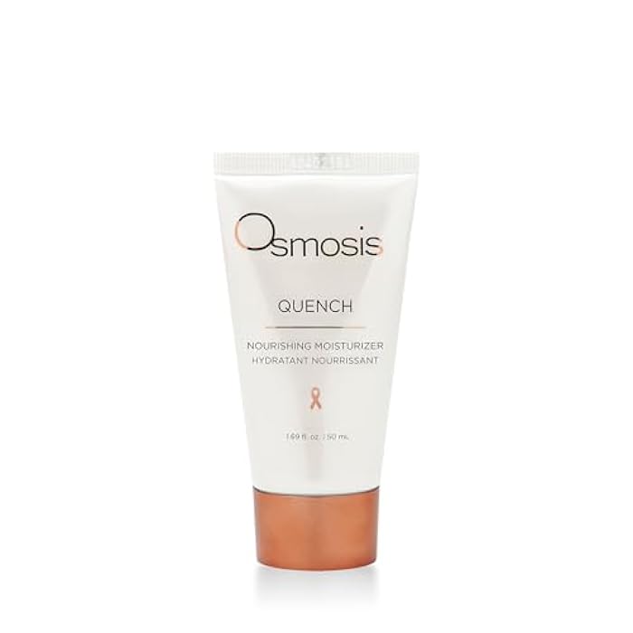 OSMOSIS QUENCH Daily Hydrating Facial Moisturizer Face Lotion with Jojoba Oil, Shea Butter, and Hyaluronic Acid, For Dry To Normal Skin - Image 1