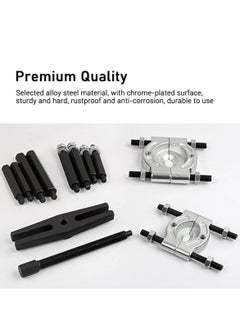 DEFAONS 14 Pcs Bearing Separator Puller Kit Heavy Duty Bearing Splitter Remover for Wheel Hub Gear Pinion Repair Tool - Defaons  - Image 4