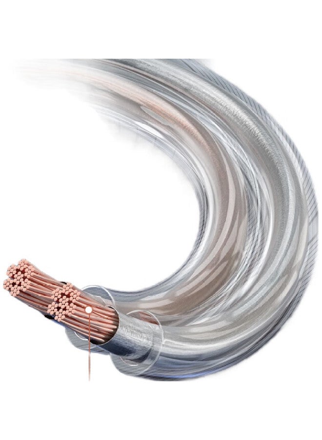 CHOSEAL Akihabara (Choseal) Speaker Cable, Audiophile-Grade Pure Copper Audio Speaker Wire, Amplifier Connection, Shielded Anti-Interference 50-Core Gold And Silver Wire, 100 Meters, Qs2240T100S - Image 3