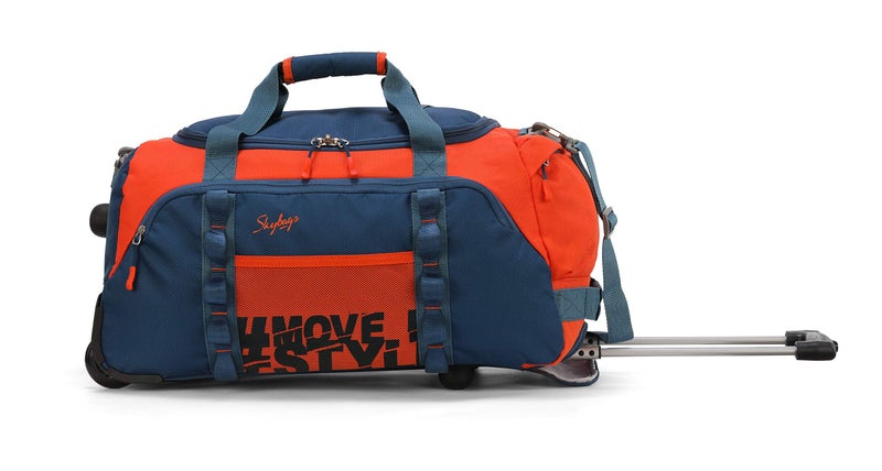 Skybags سكايباجز بوليستر نمط صلب هستل دفت 65 (برتقالي، متوسط) - Image 4