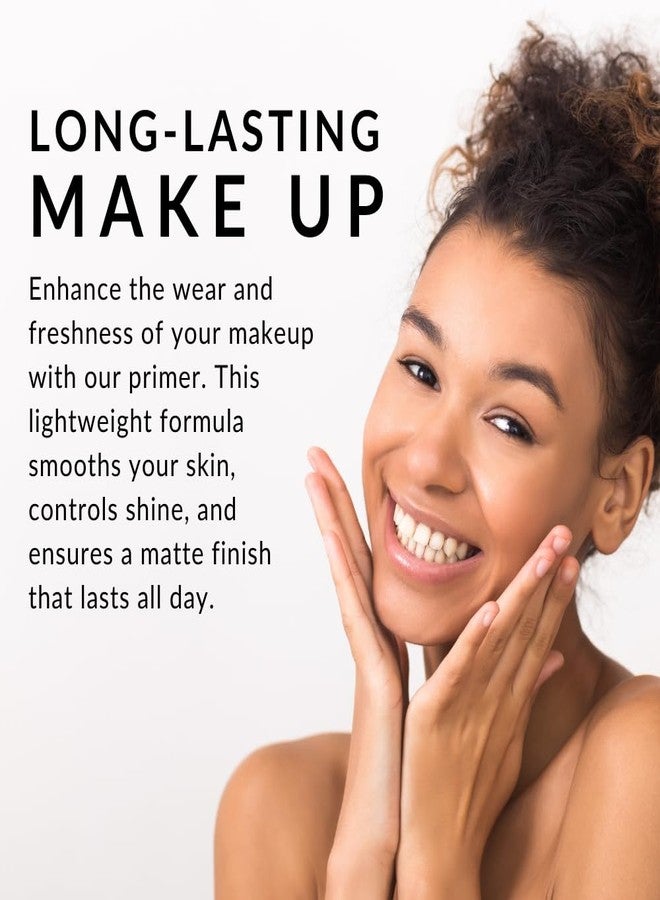 Flori Roberts Shine Away Oil Blotting Primer by Flori Roberts, Long Lasting Oil and Shine Control, Flawless Complexion for Women of Color or Darker Skin Tones - Image 4