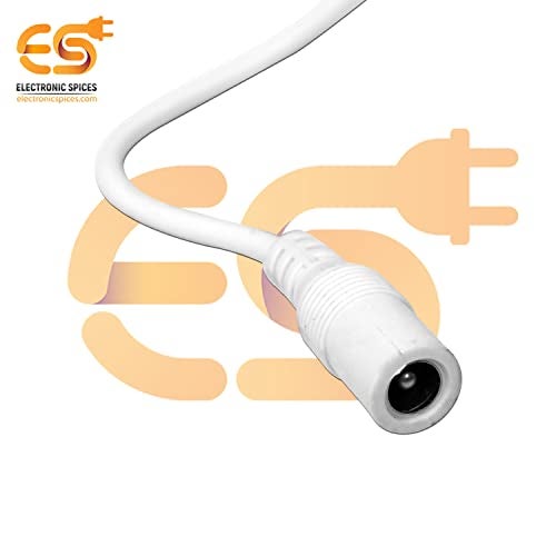 Electronicspices Electronic Spices 2835 12V DC Amber Color SMD Led Strip 1 Meter 3.5mm Female Jack Connector - Image 5