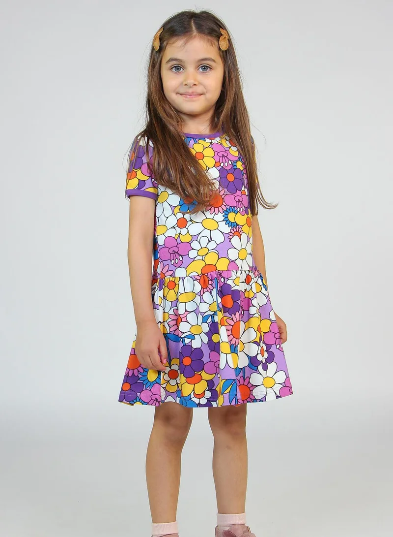 Småfolk Floral Print Dress