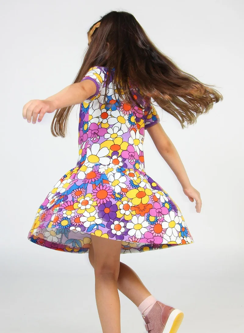 Småfolk Floral Print Dress