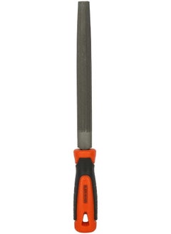 BLACK+DECKER Black+Decker 200Mm 2Nd Cut Bimaterial Steel Half Round File  - Image 1