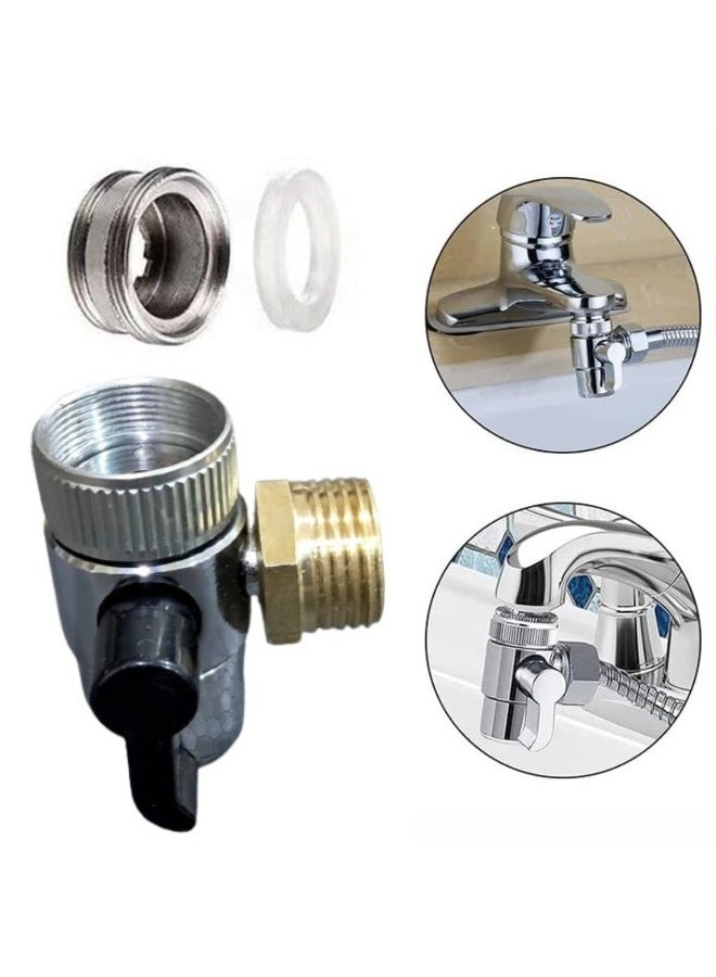 شطاف السفر خرطوم نيكل 2م + محول قنطرة نحاس + كاوتشة بسن نحاس+ هاند شطاف - Image 3