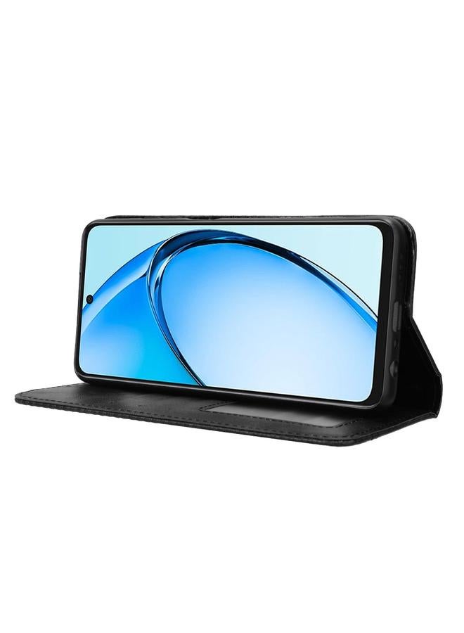 S-TOP Case For OPPO A60 4G Magnetic Buckle Retro Texture Leather Phone Case - Image 5