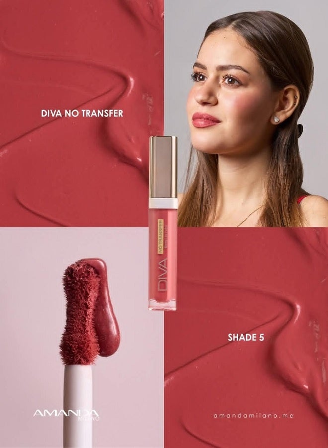 Amanda Diva matte lip color no transfer no.5 6ml - Image 2