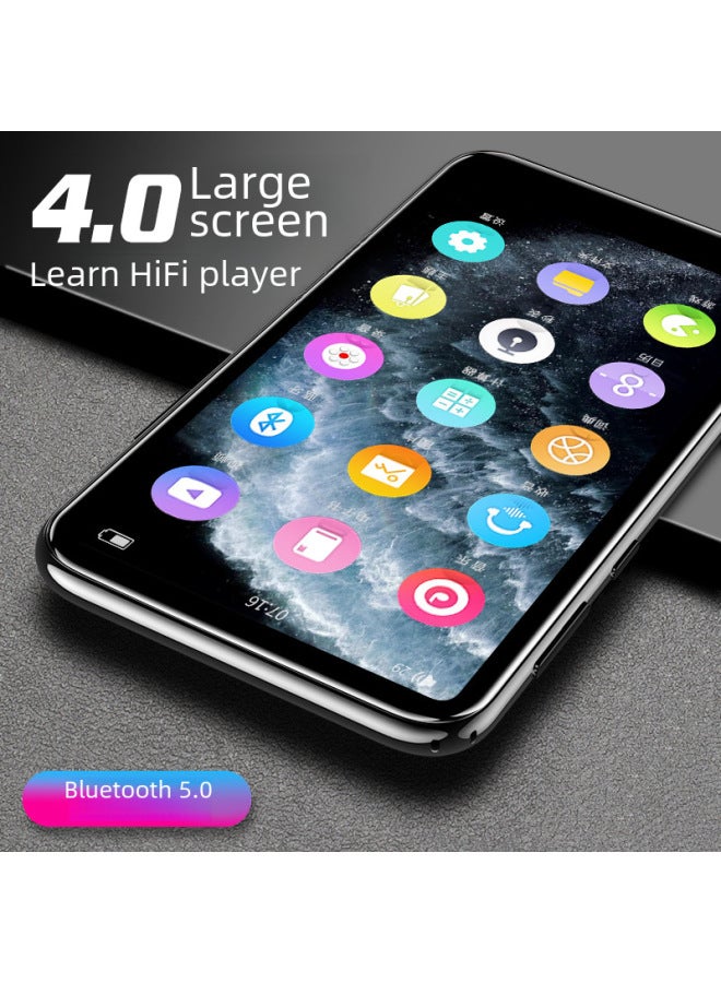 Full Screen Mp3 Bluetooth Portable Player Student Dictionary Mp4 Touch Game Mp5 Mp6 Music Player Digital Computer/mp3-Body Color:Black-Memory Capacity:8G Ordinary Edition - Image 3