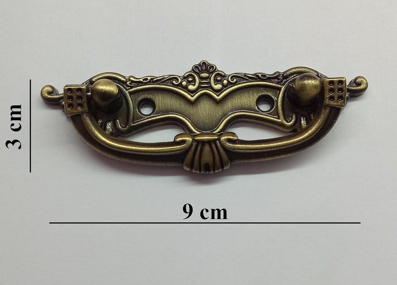 ES EVGOR STUDIO Evgor Studios Vintage Style Pullkadi Handle for DrawerDresserKitchen CabinetConsole etc 8 - Image 3