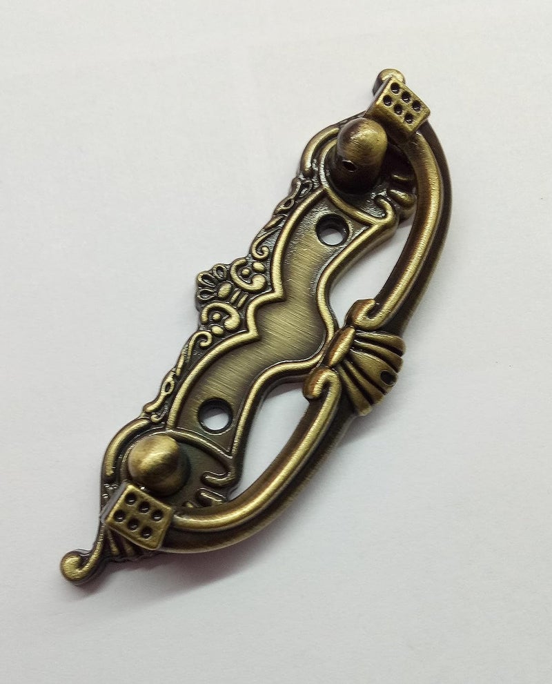 ES EVGOR STUDIO Evgor Studios Vintage Style Pullkadi Handle for DrawerDresserKitchen CabinetConsole etc 8 - Image 1