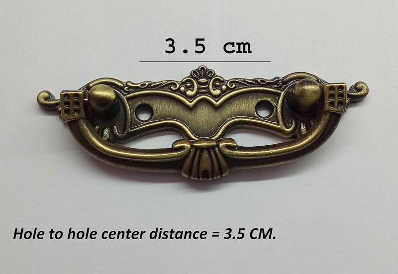 ES EVGOR STUDIO Evgor Studios Vintage Style Pullkadi Handle for DrawerDresserKitchen CabinetConsole etc 8 - Image 4