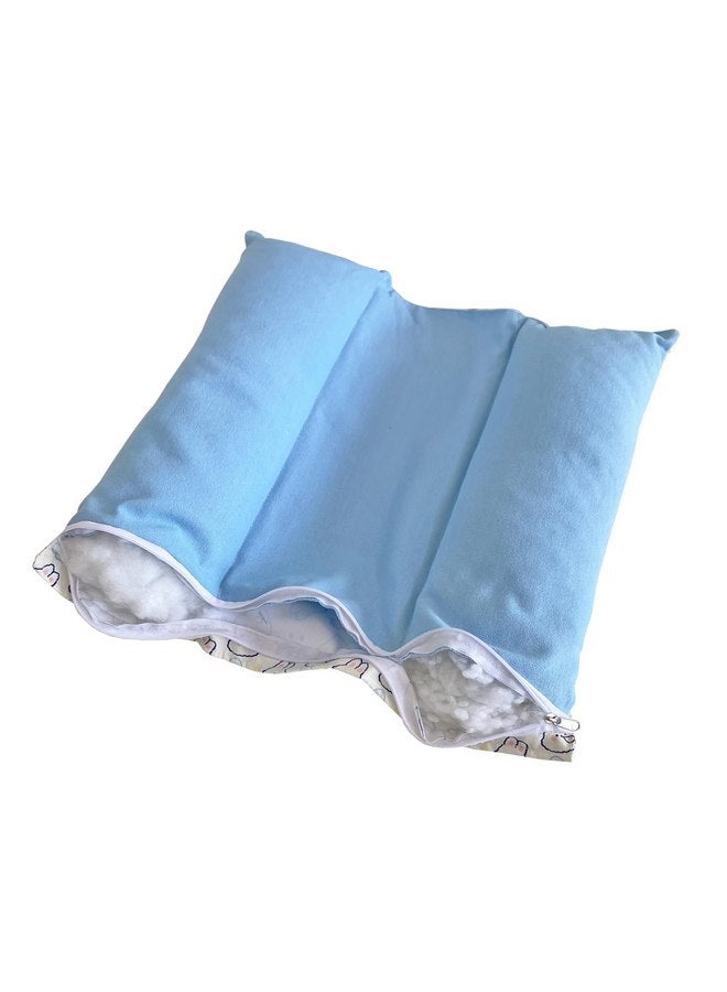 Ymid Select Rabbit Bunny Lounger Pillow Cuddle Cushion Bed with Flannel and Cooling Mat Bunny Flop Mat Snuggle Bed - Image 5