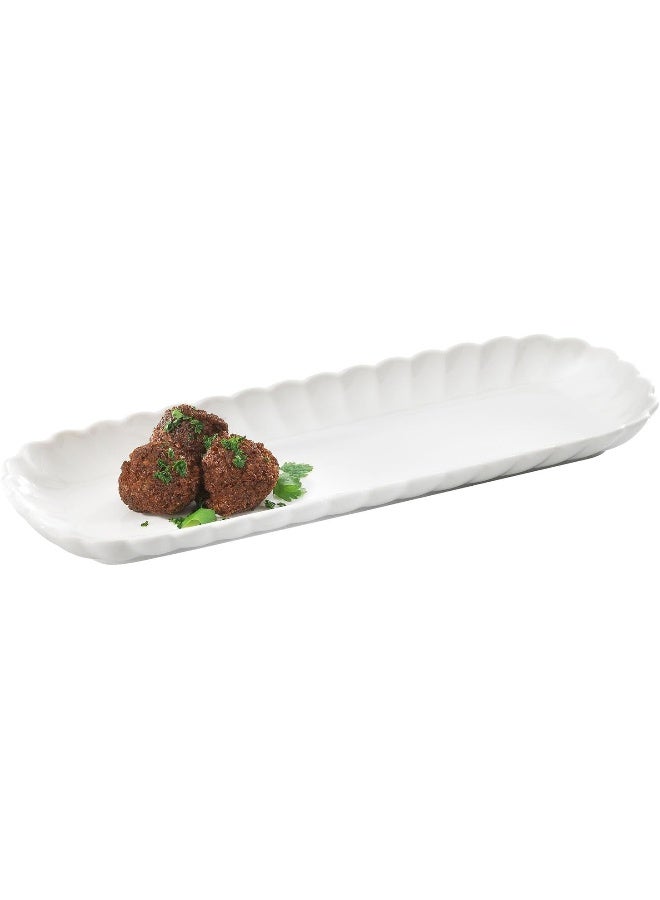 Symphony Groove Rectangle Platter 32cm x 12cm x 2.6cm