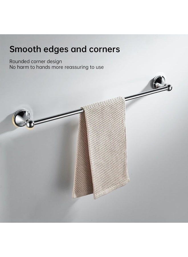 BRIMIX Bath Towel Rack Wall Mounted Towel Bar Bathroom Hardware Accessories Towel Holder - Image 4