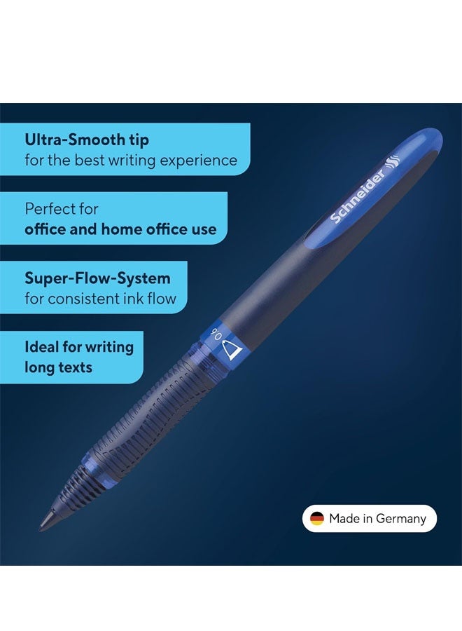 شنايدر قلم حبر جاف للأعمال، رأس فائق النعومة 0.6 مم، بنفسجي - Image 2